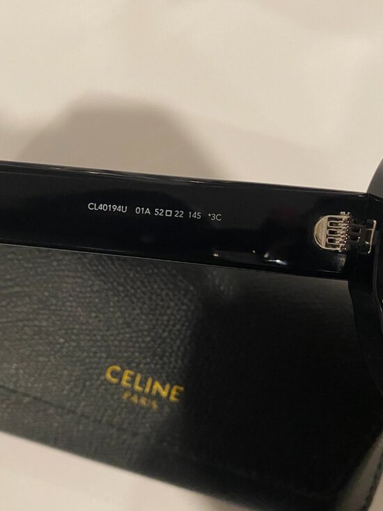 CELINE Women\'s Triomphe Round Sunglasses